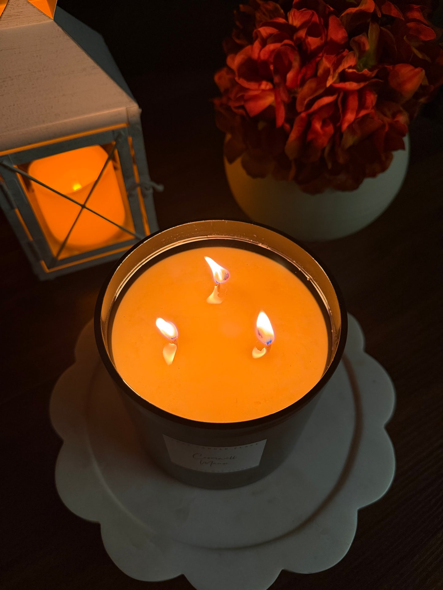40oz Midnight Soy Candle 3 Wick