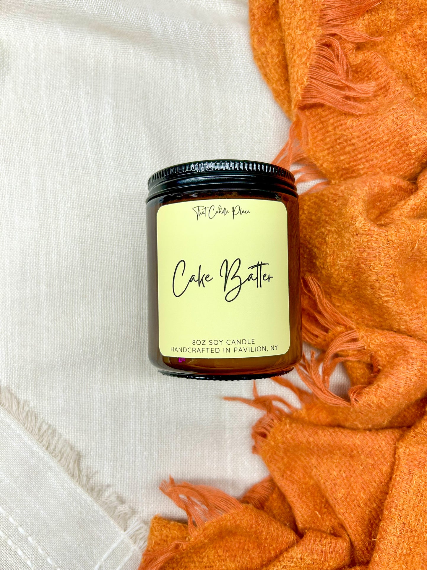 8oz Cake Batter Soy Candle