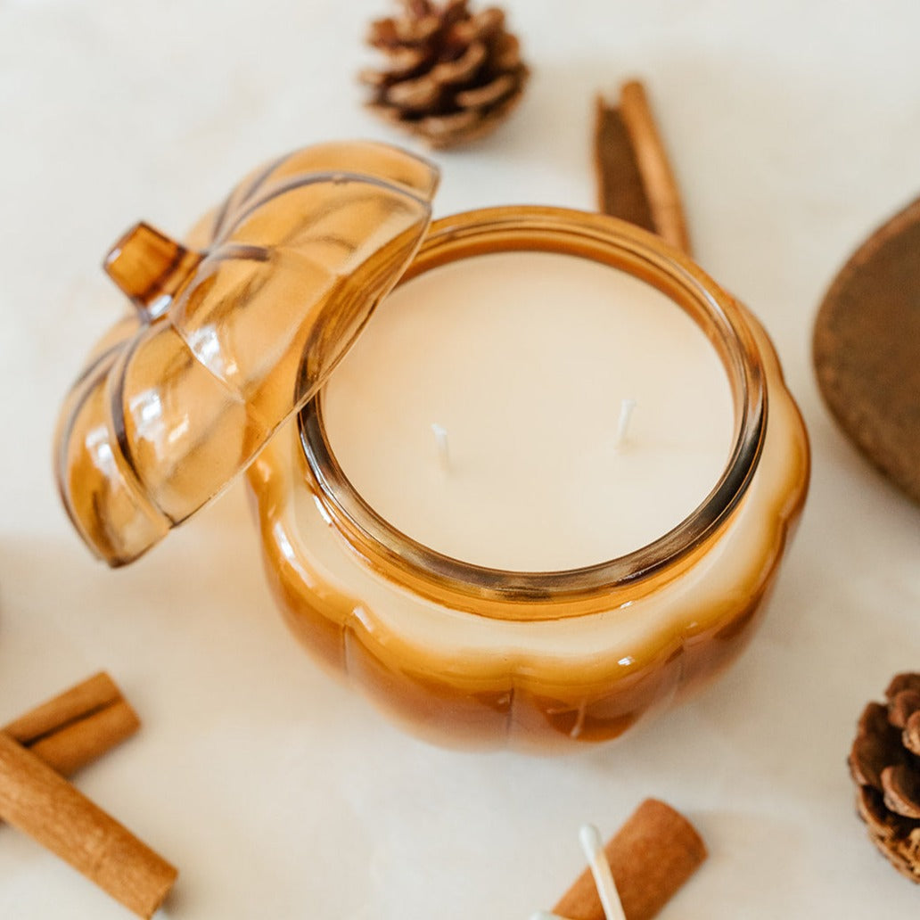 2-Wick Pumpkin Jar Soy Candle | 20oz