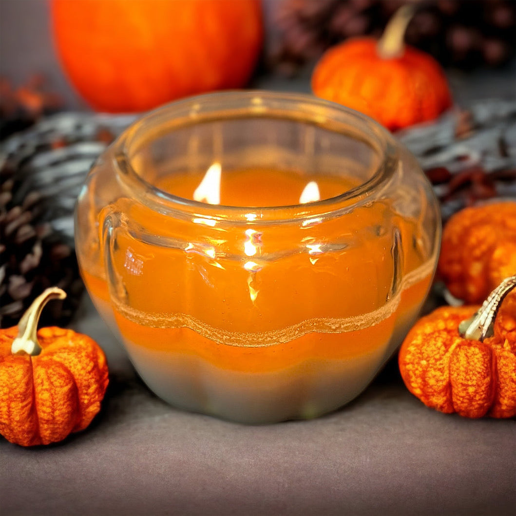 2-Wick Pumpkin Jar Soy Candle | 20oz
