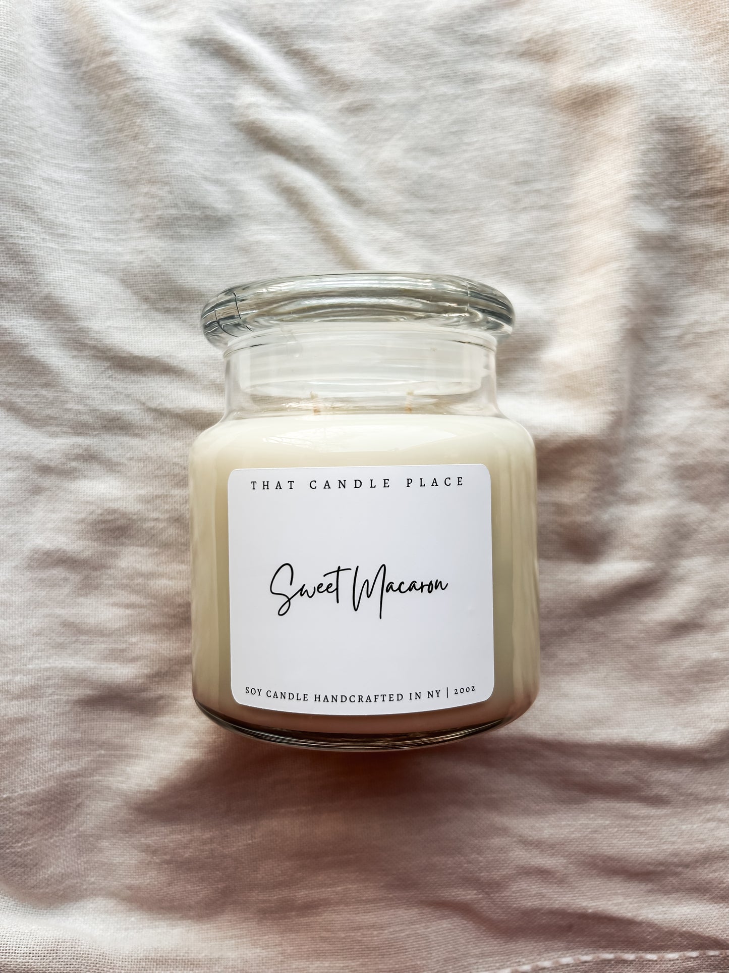 20oz Sweet Macaron Soy Candle
