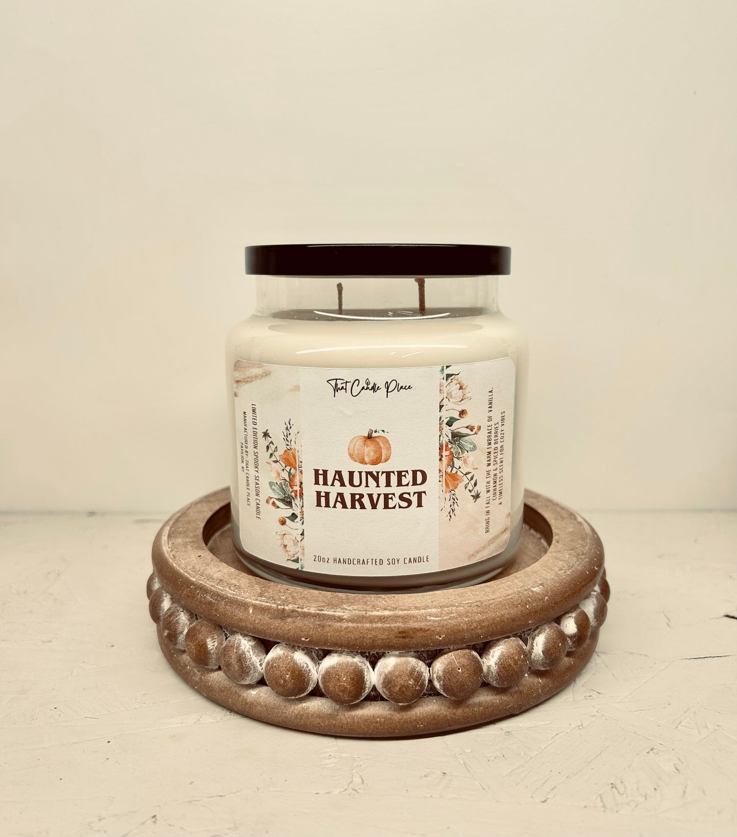 20oz Haunted Harvest Limited Edition Soy Candle