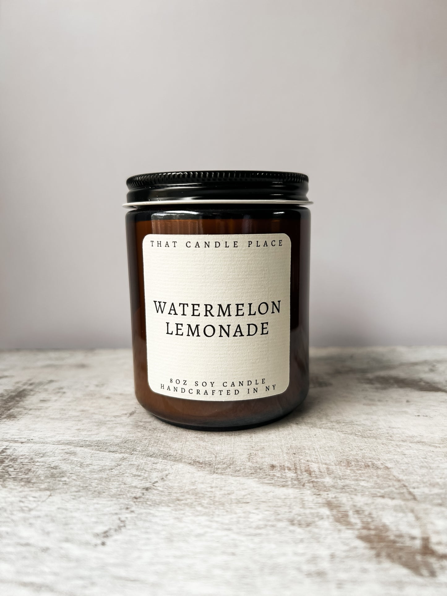 8oz Watermelon Lemonade Soy Candle