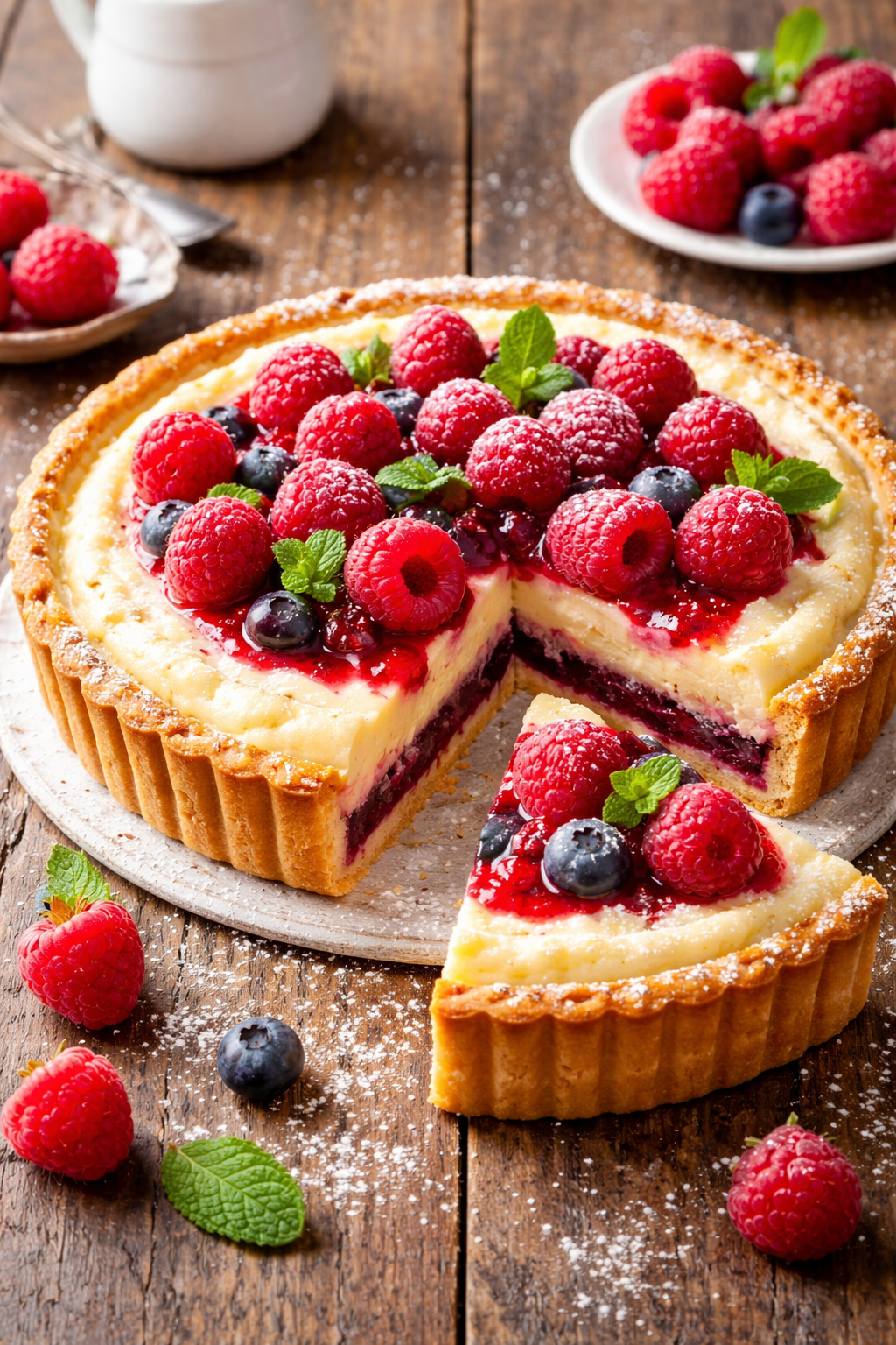 Raspberry Custard Soy Candle 2-Wick