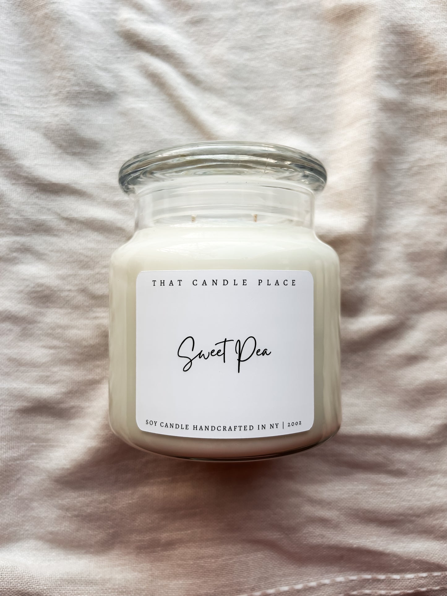20oz Sweet Pea Soy Candle
