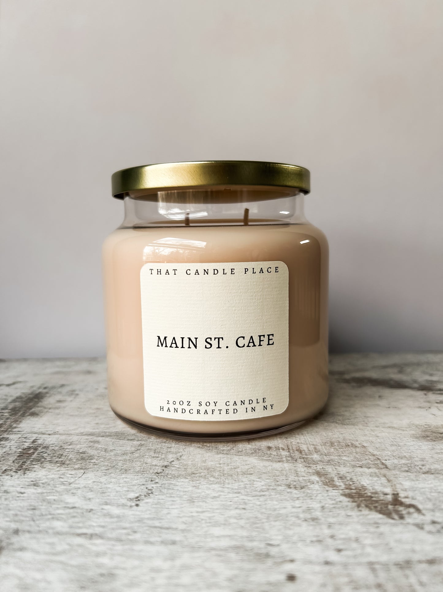 20oz Main St. Cafe Soy Candle