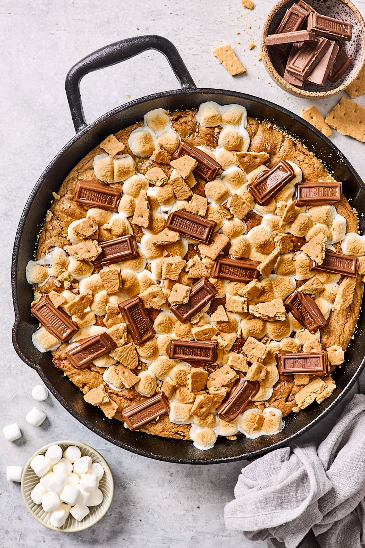 2-Wick S’mores Skillet Cookie