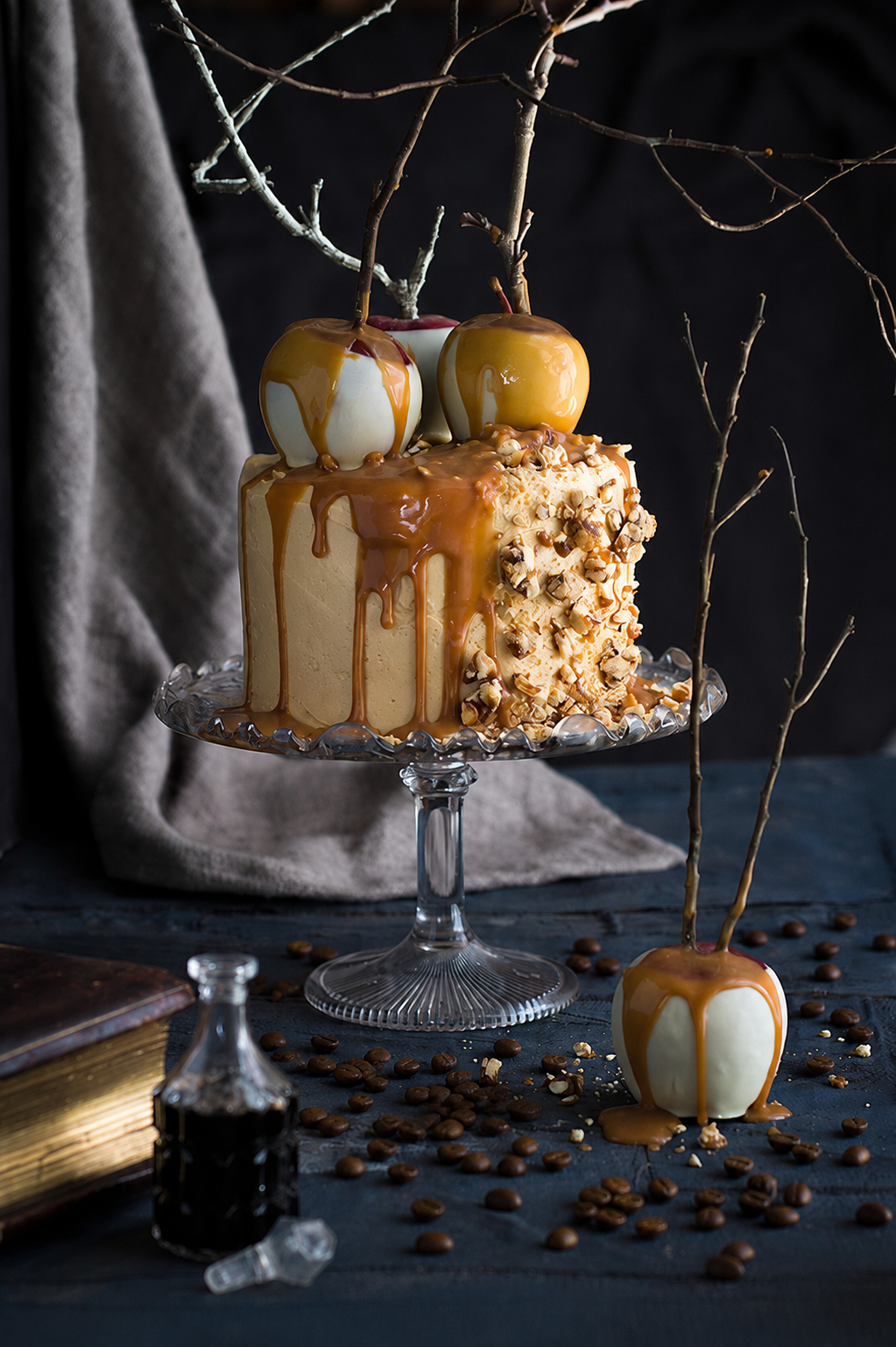 Haunted Harvest Cake Soy Candle 2 Wick