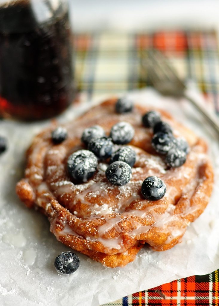 Blueberry Funnel Cake Soy Candle 2 Wick