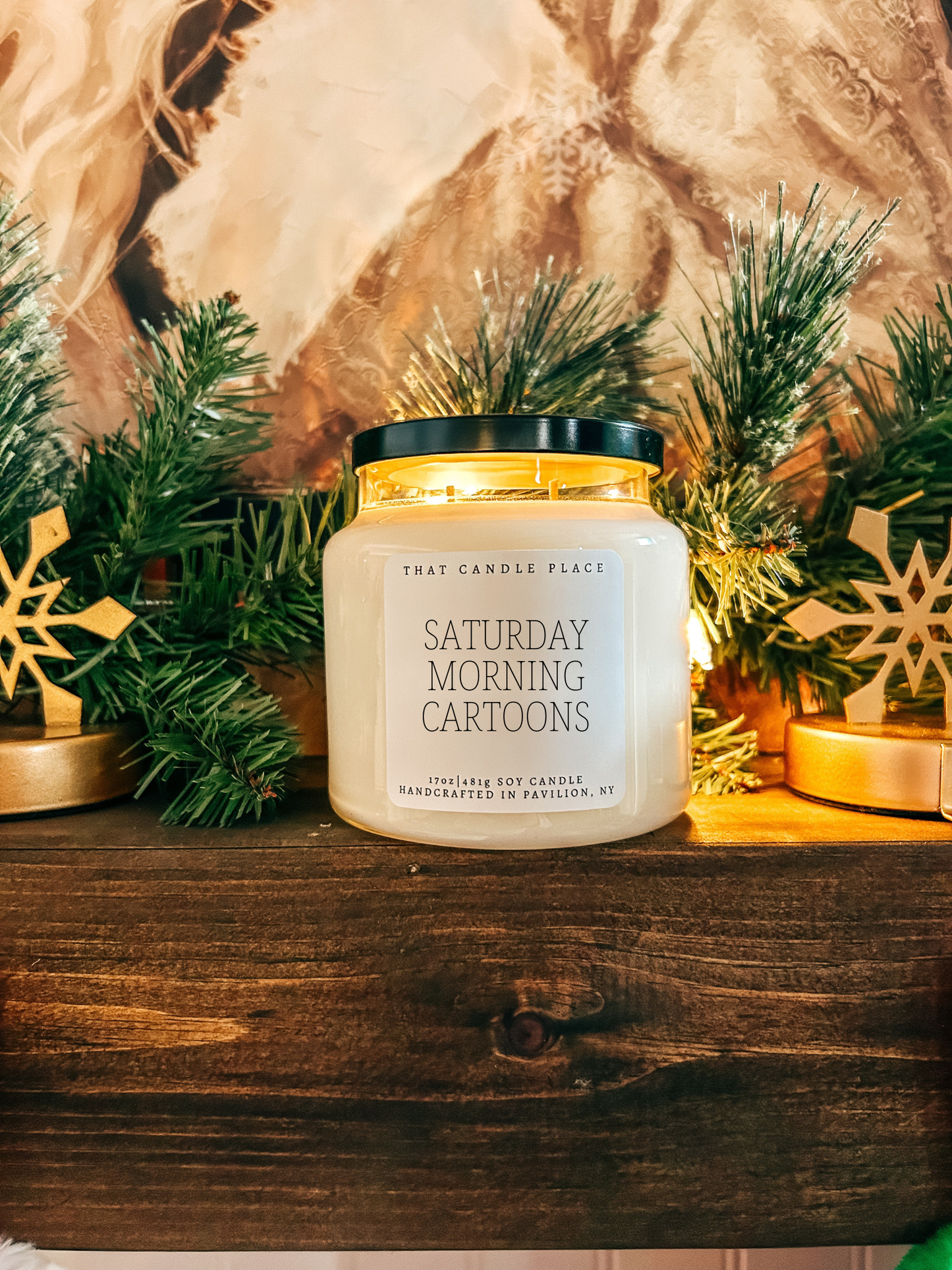 2-Wick Saturday Morning Cartoons Soy Candle