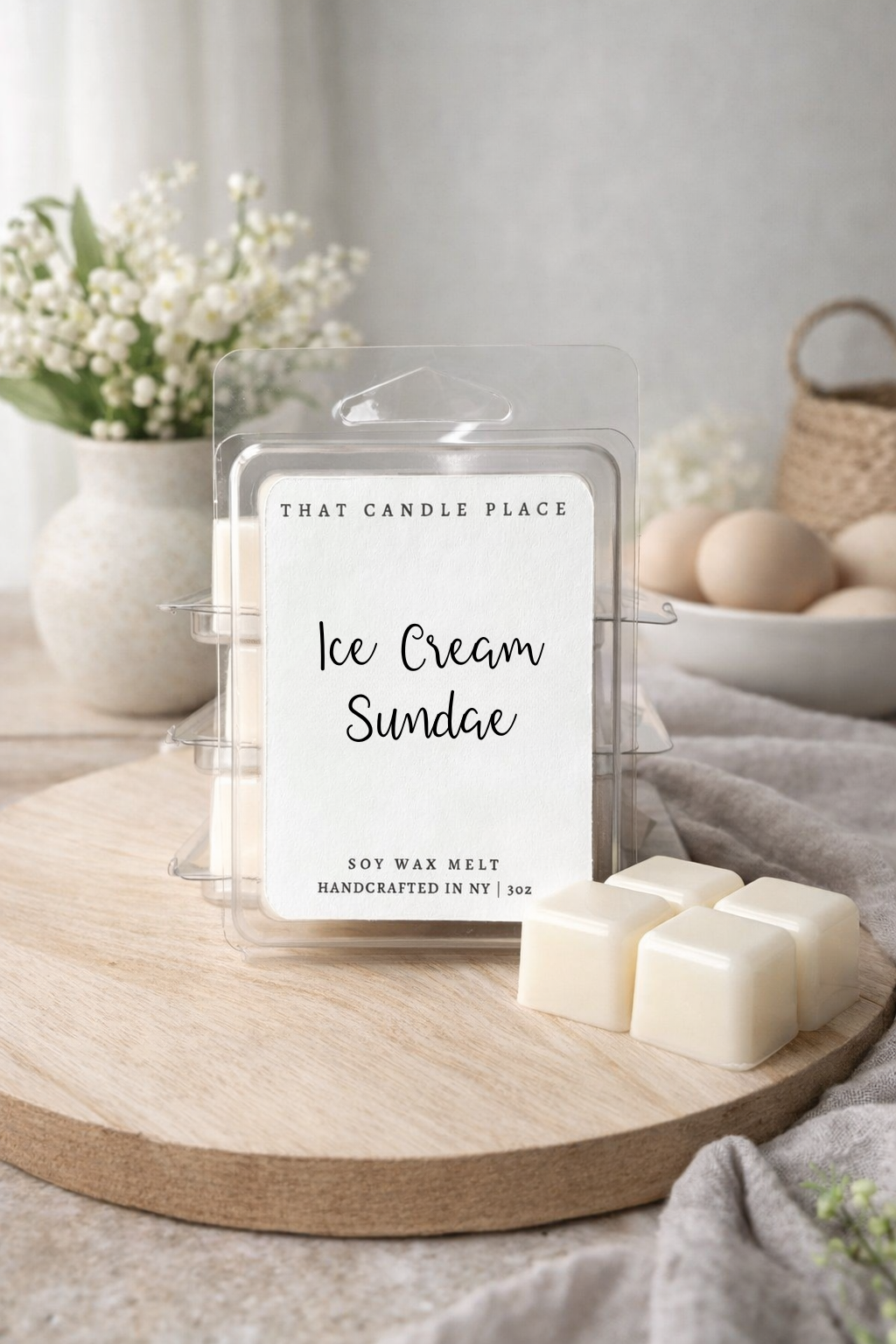 Ice Cream Sundae Soy Wax Melts