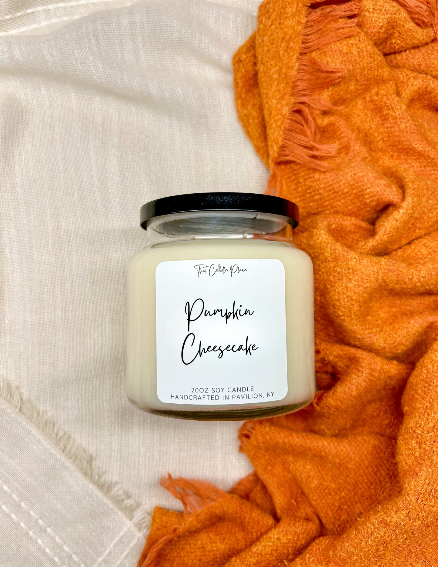 20oz Pumpkin Cheesecake Soy Candle *PRE-ORDER*
