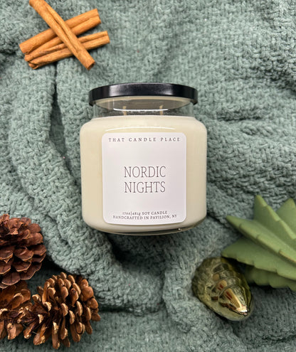 2-Wick Nordic Nights Soy Candle