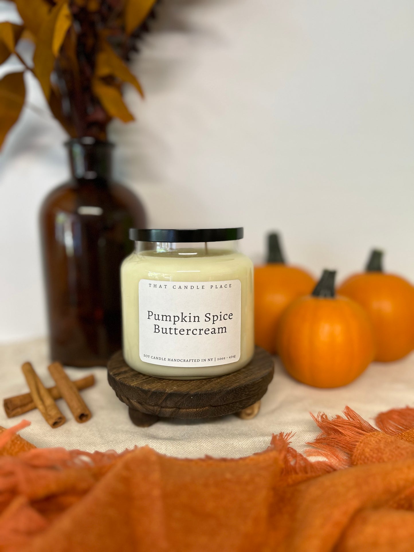 20oz Pumpkin Spice Buttercream Soy Candle