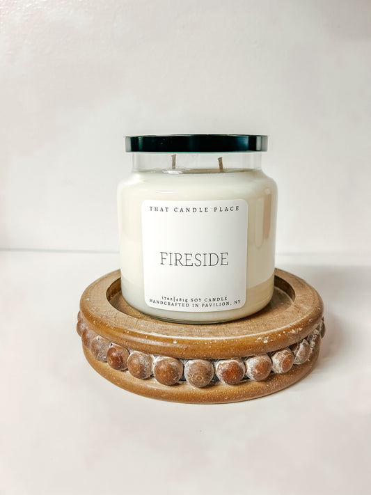 2-Wick Fireside Soy Candle