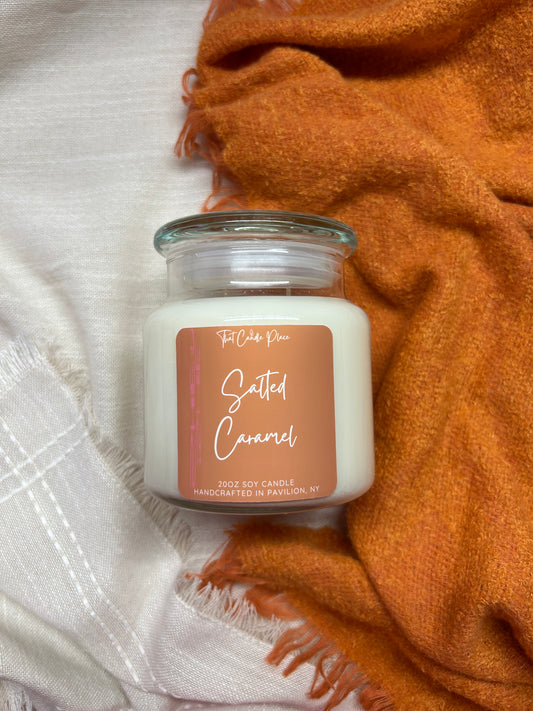 20oz Salted Caramel Soy Candle