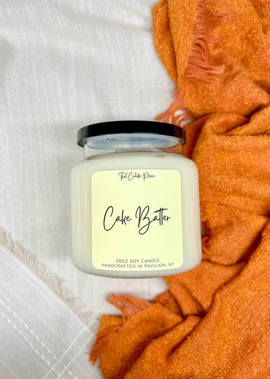 20oz Cake Batter Soy Candle