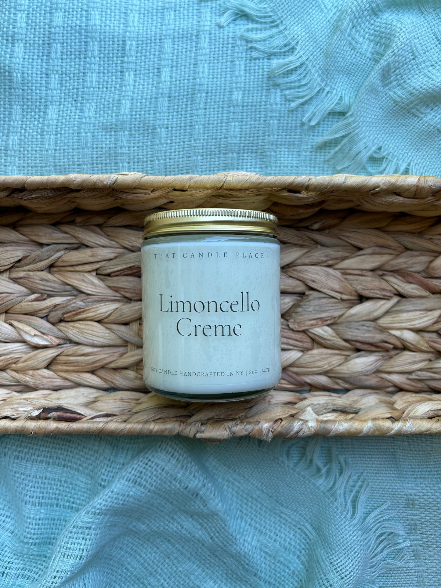 8oz Limoncello Creme Soy Candle