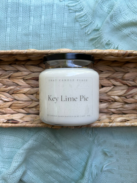20oz Key Lime Pie Soy Candle