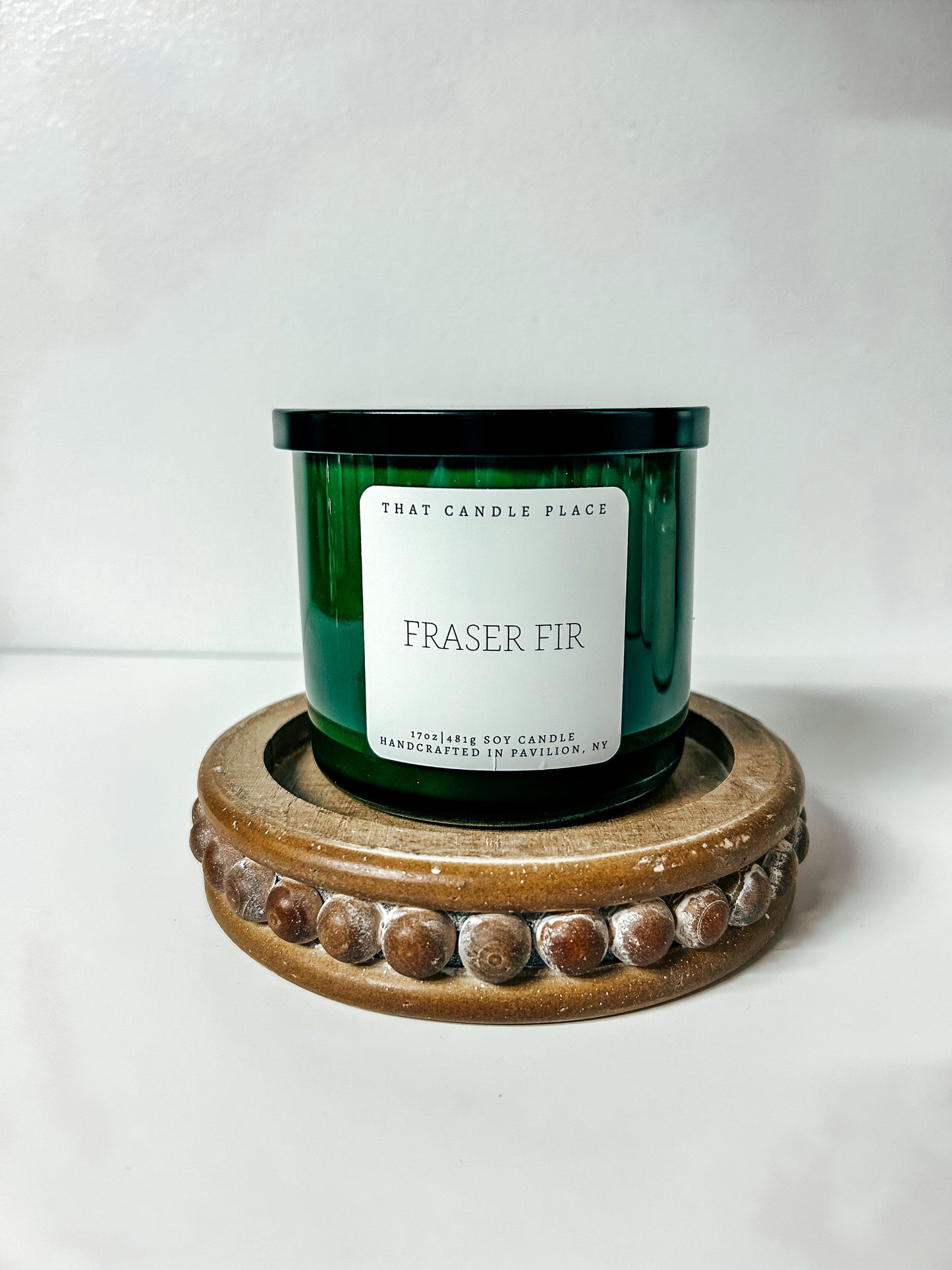 3-Wick Fraser Fir Soy Candle | Emerald