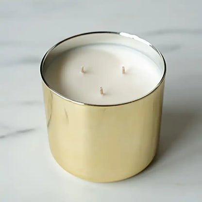 December 3-Wick Soy Candle | Gold