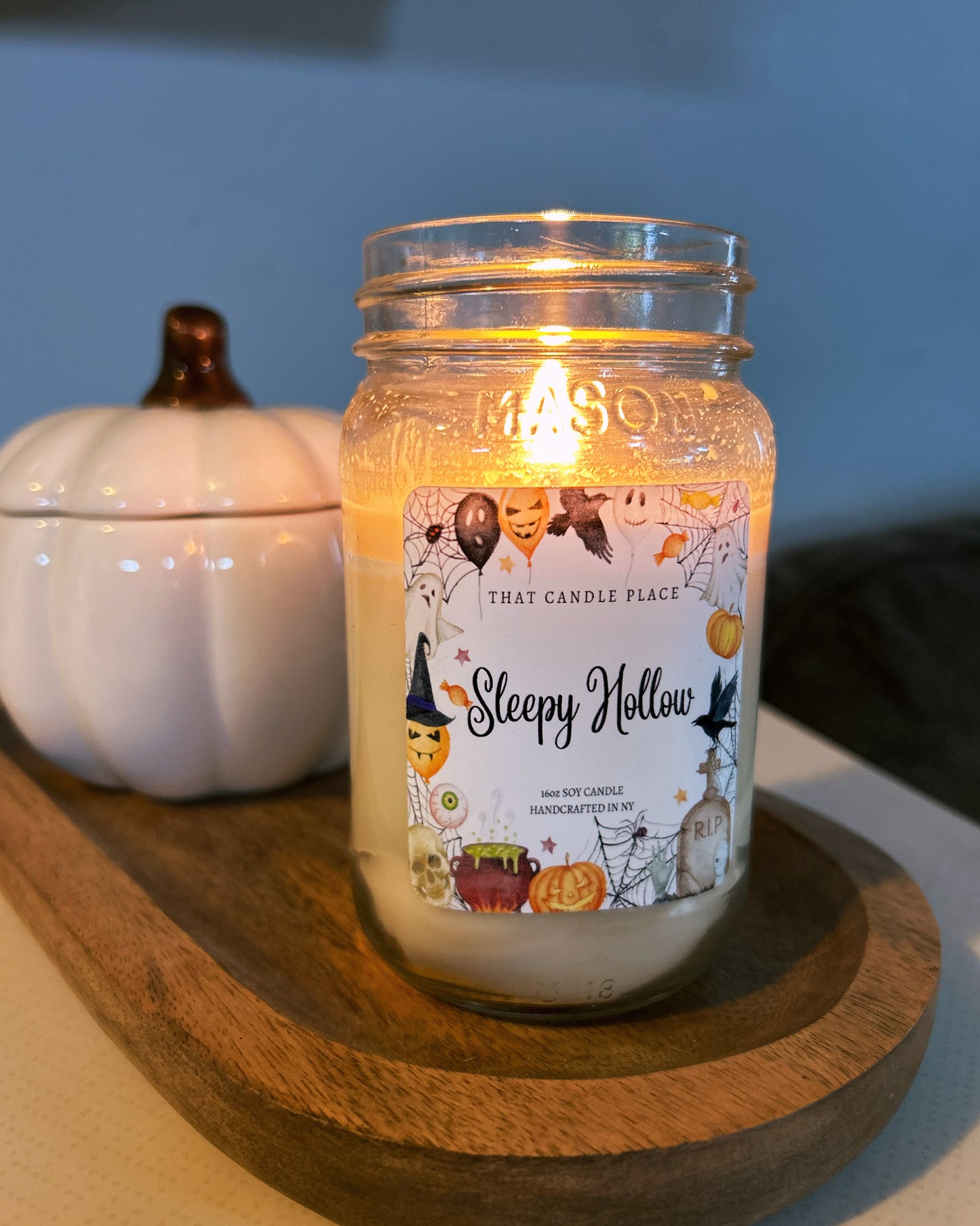 16oz Sleepy Hollow Soy Candle *Limited Edition*