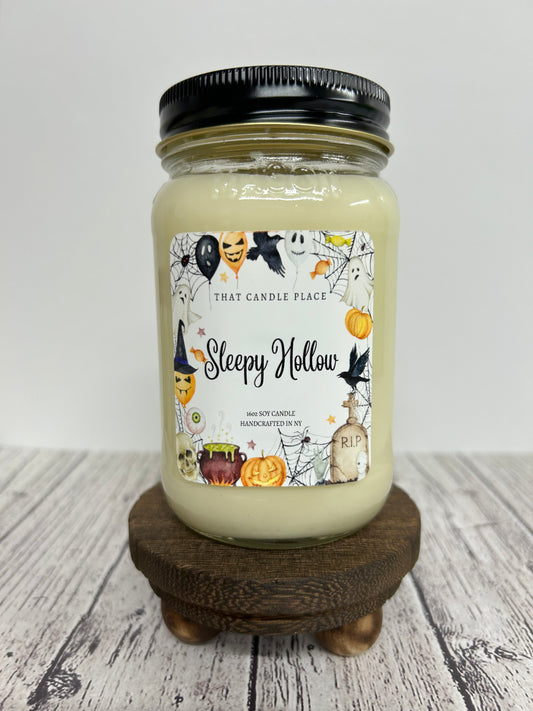 16oz Sleepy Hollow Soy Candle *Limited Edition*