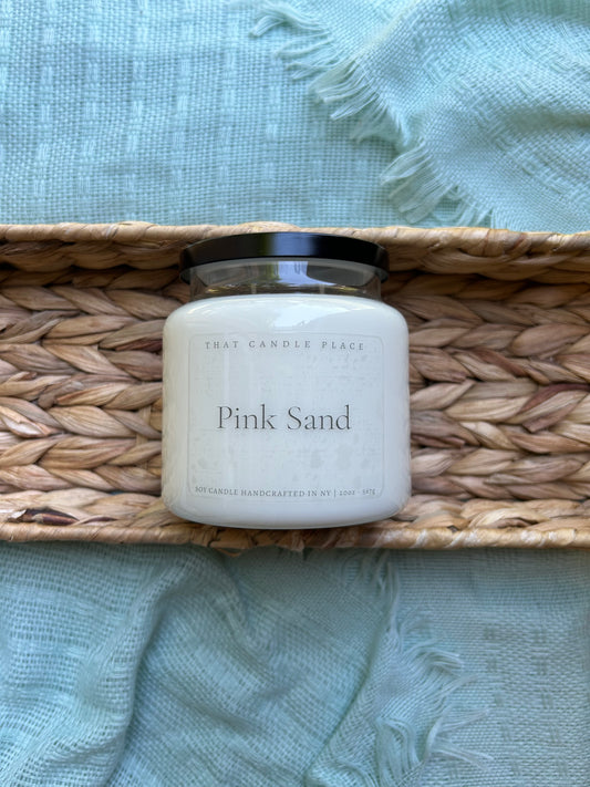 20oz Pink Sand Soy Candle