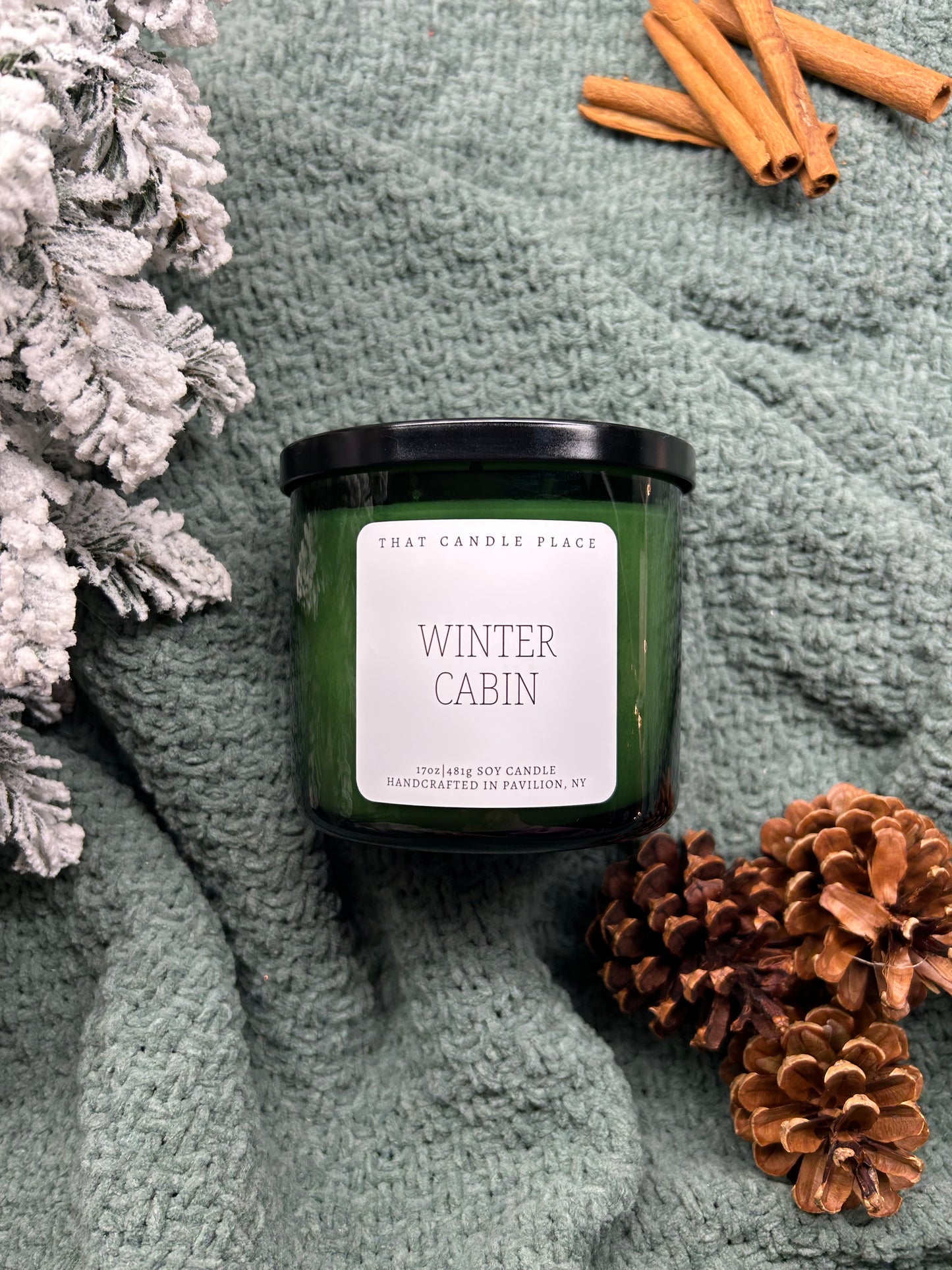 3-Wick Winter Cabin Soy Candle