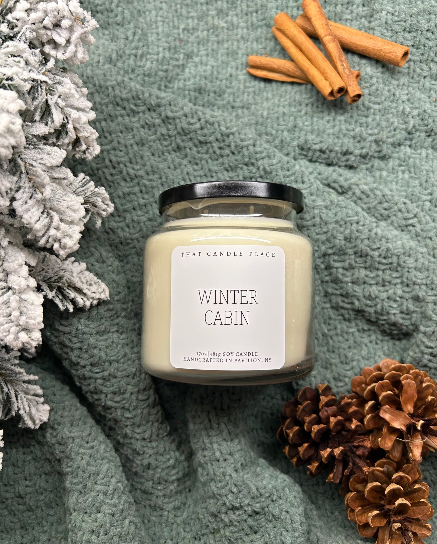 2-Wick Winter Cabin Soy Candle