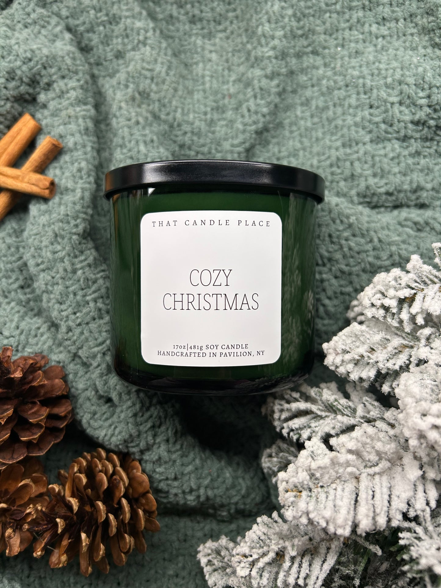 3-Wick Cozy Christmas Soy Candle
