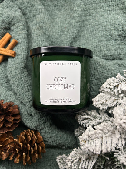 3-Wick Cozy Christmas Soy Candle