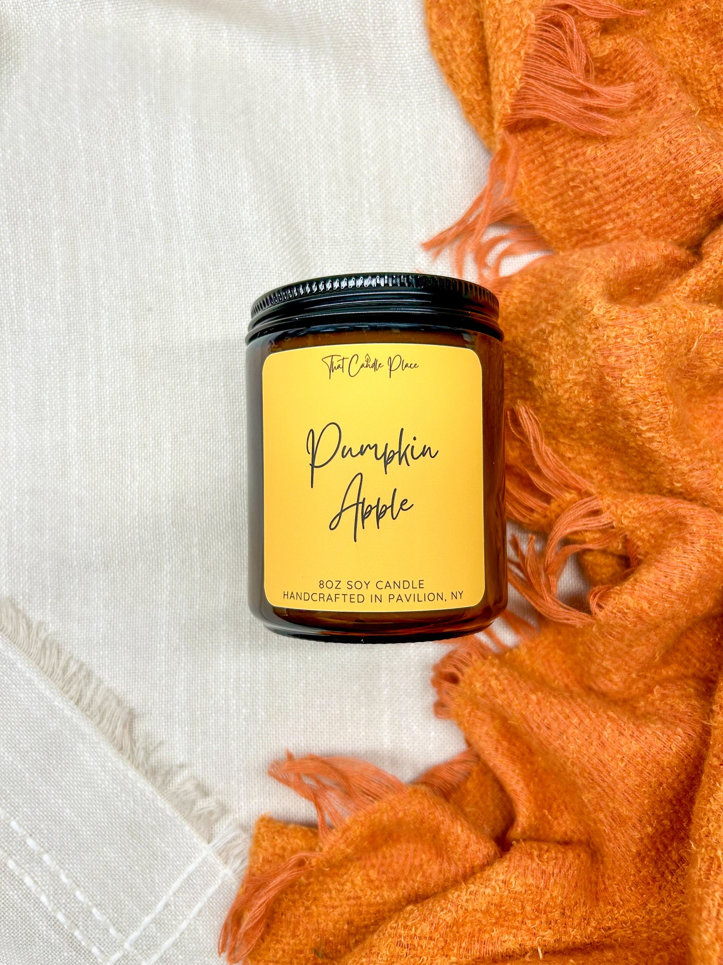 8oz Pumpkin Apple Soy Candle