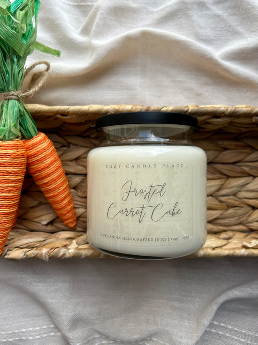 20oz Frosted Carrot Cake Soy Candle