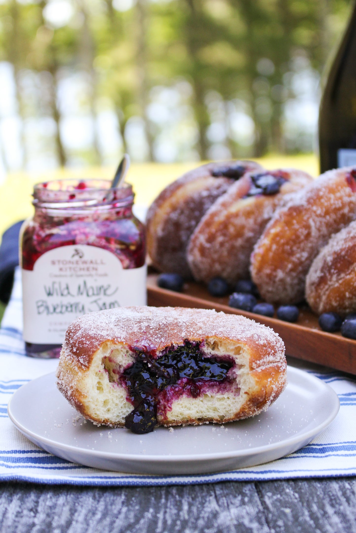 Blueberry Jelly Donut Soy Candle 2-Wick