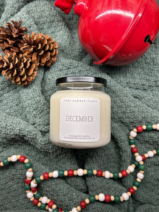2-Wick December Soy Candle