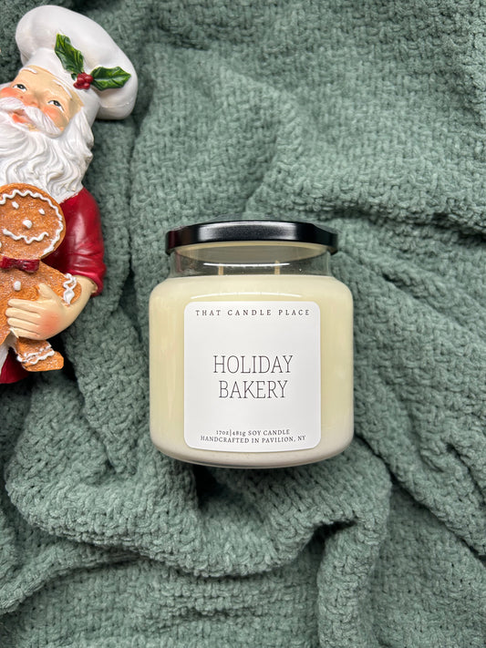 2-Wick Holiday Bakery Soy Candle