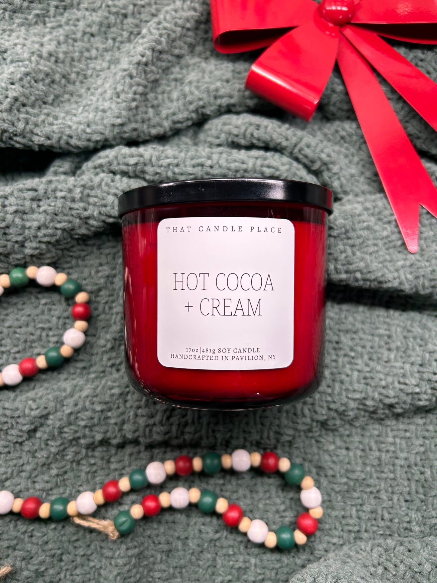 3-Wick Hot Cocoa + Cream Soy Candle