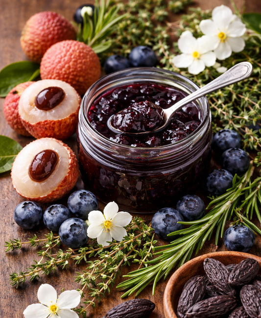 Blueberry Sugar Soy Candle 2 Wick