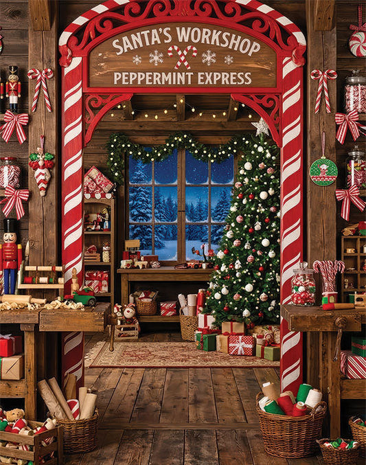 SANTA'S WORKSHOP SOY CANDLE 2 WICK