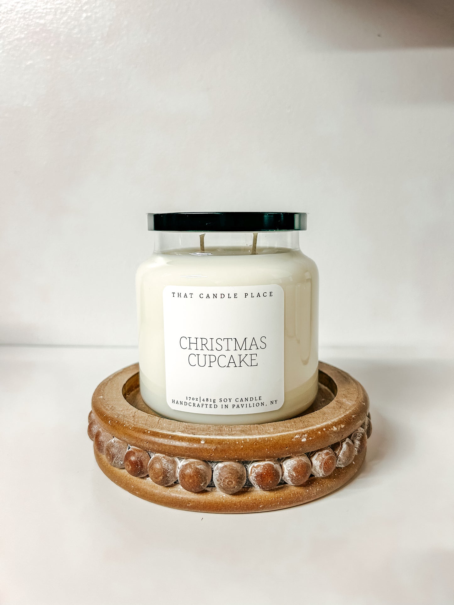 2-Wick Christmas Cupcake Soy Candle