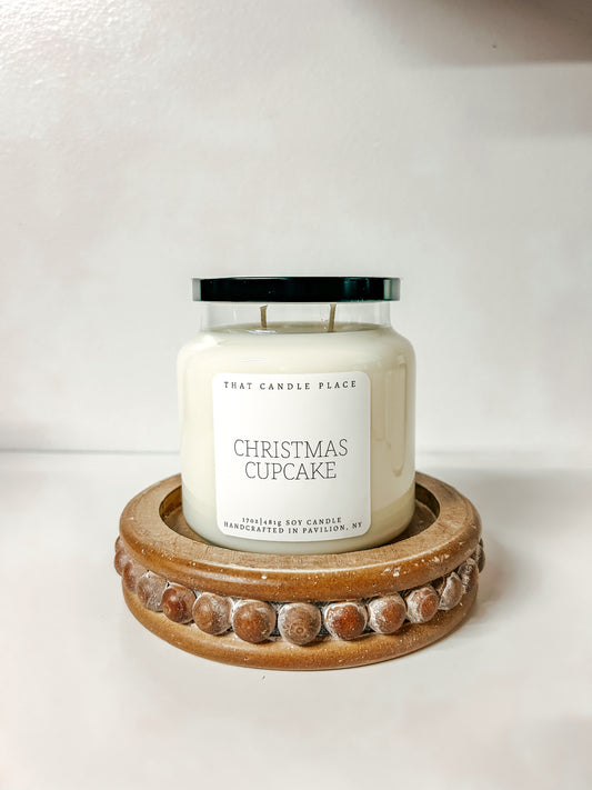 2-Wick Christmas Cupcake Soy Candle