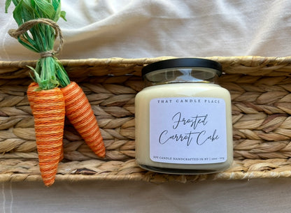 2-Wick Frosted Carrot Cake Soy Candle