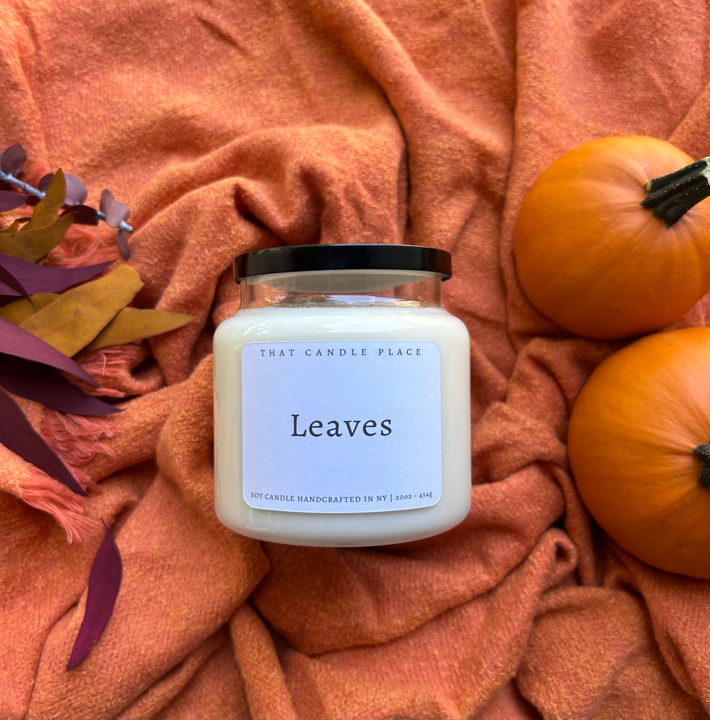 20oz Leaves Soy Candle