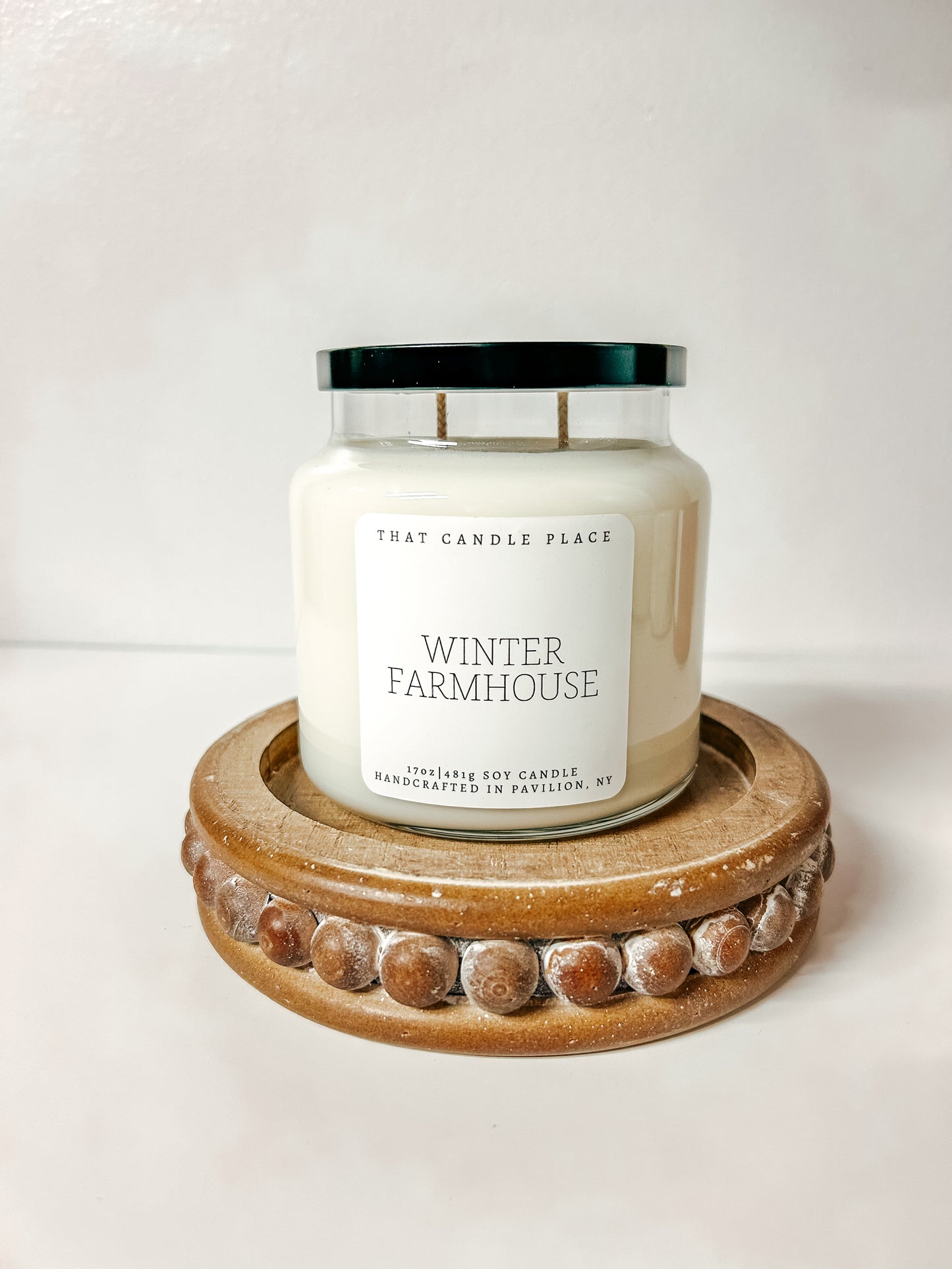 2-Wick Winter Farmhouse Soy Candle