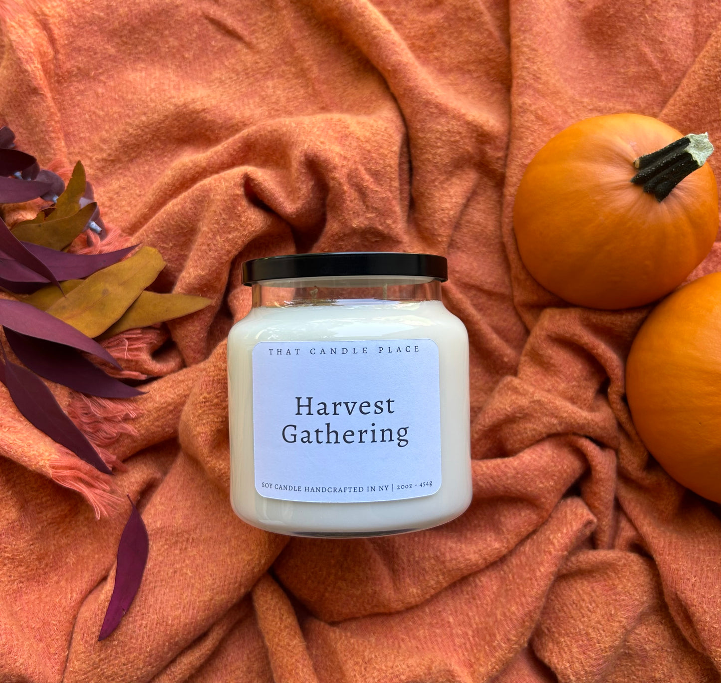 20oz Harvest Gathering Soy Candle