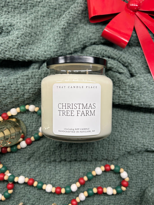 2-Wick Christmas Tree Farm Soy Candle