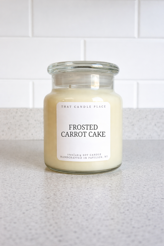 Frosted Carrot Cake Soy Candle 2-Wick