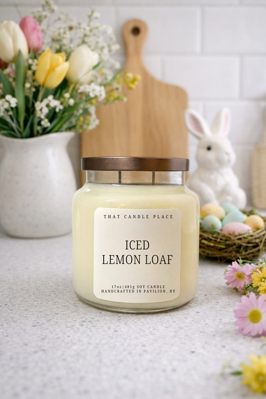 Iced Lemon Loaf Soy Candle 2-Wick