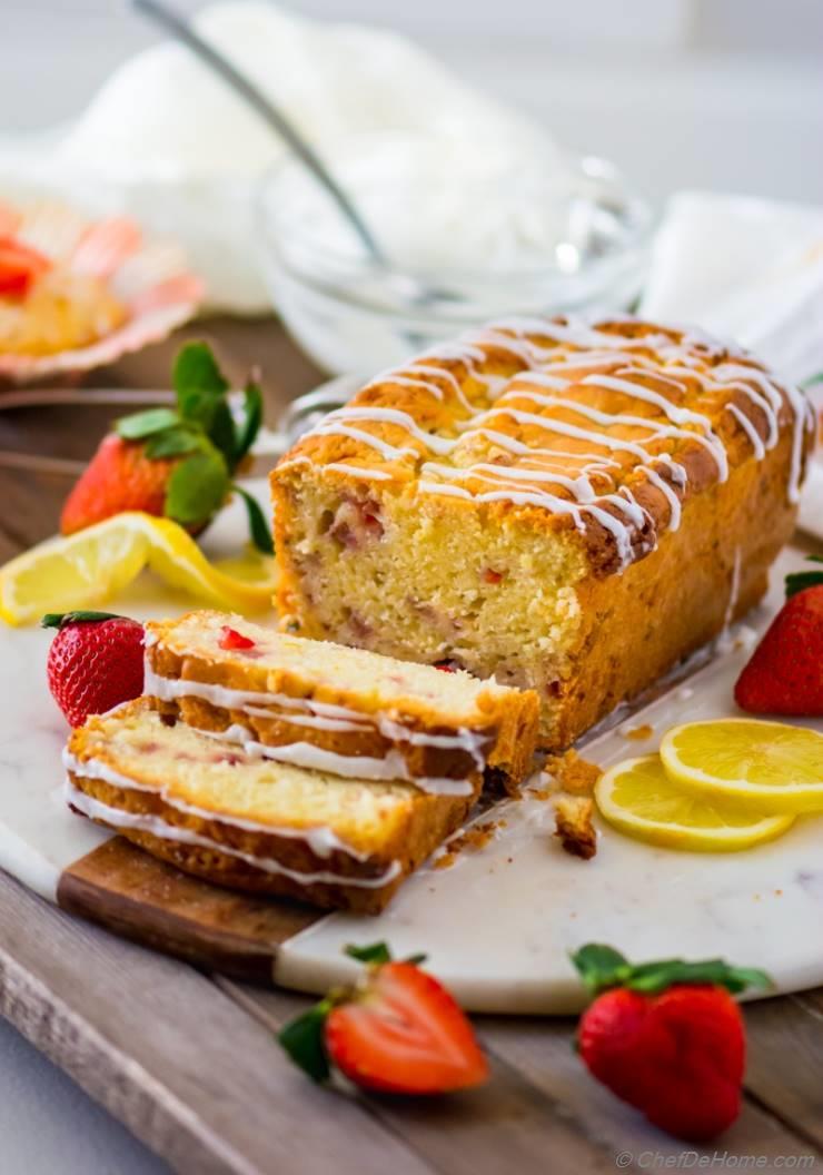 Strawberry Lemon Loaf Soy Candle 2-Wick
